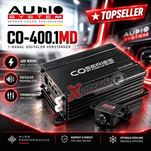 Audio system 400 - system, md