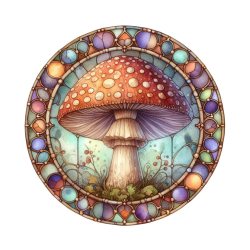 Xxl 30x30 car sticker - sticker, mushroom