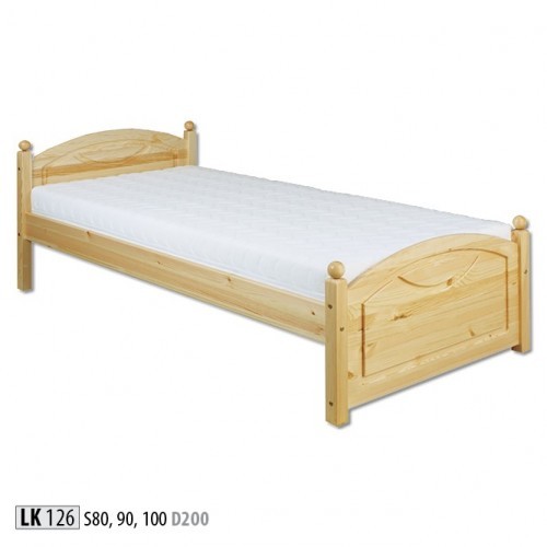 Bett jugendbett kiefer - jugendbett,