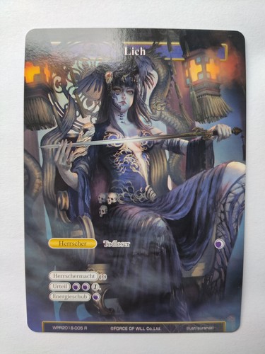 Force will lich - of,