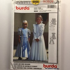 Burda 9998 Retro Vintage Style