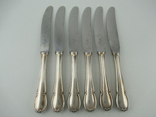 6 Dessertmesser ~ 20 cm ║