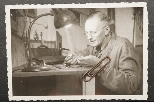 Foto portrait handwerker - handwerker, 1947