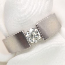 Goldring 585 Weißgold ·