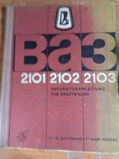 Werkstatthandbuch Lada 2101 , 2102 , 2103 Bücher aus ehemaliger Lada Werkstatt