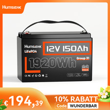 Humsienk LiFePO4 12V 150Ah