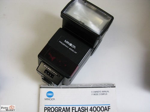Minolta blitzgerät program - blitzgerät,
