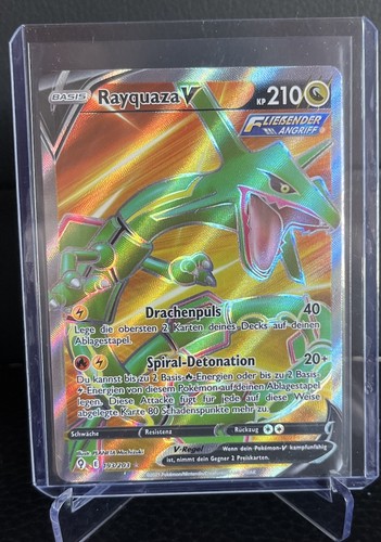 Pokemon karte rayquaza v - karte,