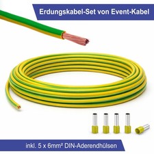 Erdungskabel 6mm - ²,