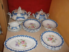 Kaiser Porzellan AK Neuwertig handbemalt	 Alka Kunst Speiseservice  Romantisch