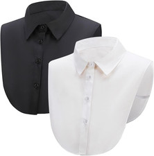 Krageneinsatz Damen, 2 Stücke