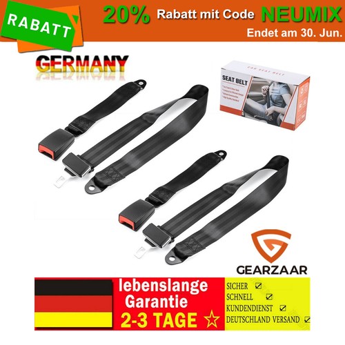 Sicherheitsgurt e4 - 2x,