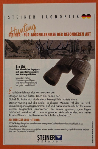 Steiner jagdoptik fernglas - jagdoptik,
