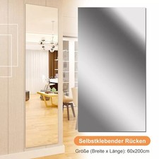 Spiegelfolie Selbstklebend Wand Möbel Wandspiegel Folie Spiegel 200x60cm PET