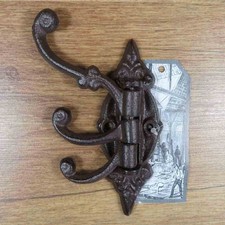 Wandhaken Gusseisen Garderobenhaken Kleiderhaken Haken Garderobe drehbar LH143 