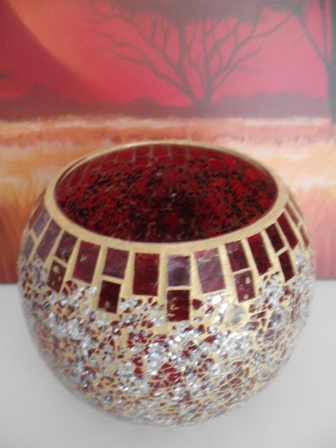 Deko mosaik vase - deko,