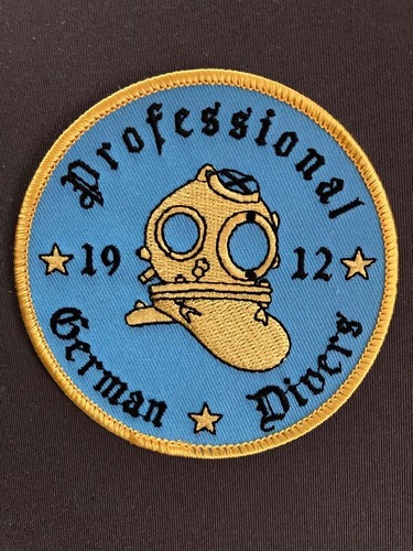 Aufnäher patch taucherhelm - patch,