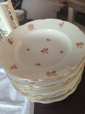 12 tiefe Suppenteller Bavaria Schumann Von 1930