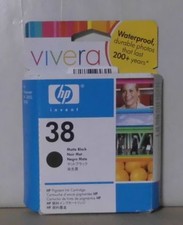 HP 38 Tinte C9412A Matte Black  für Photosmart Pro B8850 B9180    2012  OVP