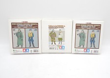 Tamiya 2x WWi German Machine Gunner Luftwaffe Ace Pilot/ Feldmarschall Rommel ..