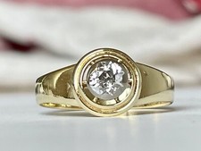 65ct ring old cut - cut, 585/14