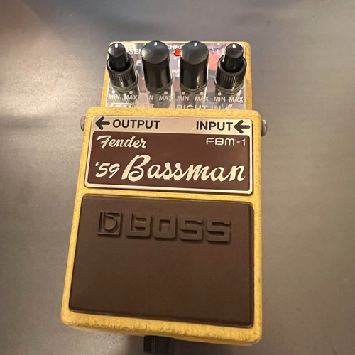Boss fbm fender 59 - fbm-1, bassman