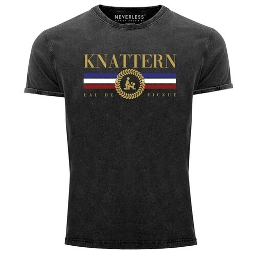 Herren vintage shirt parodie - vintage,