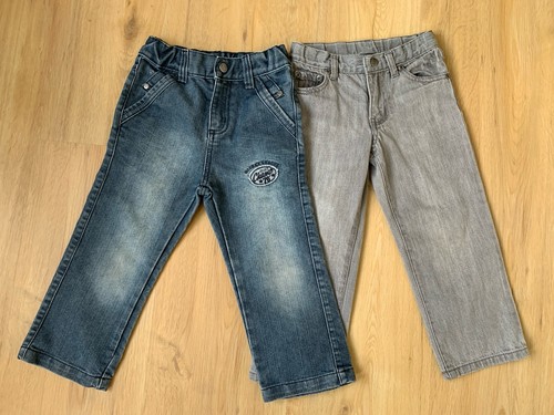 Hosen jeans blau grau - 2, x