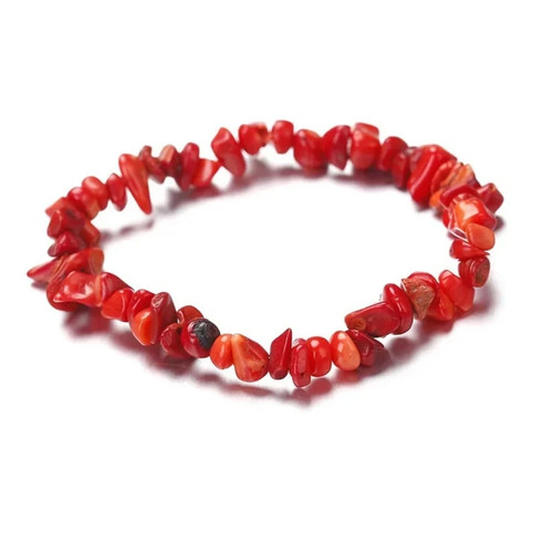 Armband aus natursteinen rote - armband, natursteinen,