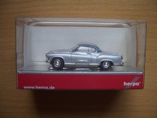 Herpa - 034128 Borgward Isabella Coupe, silber /blau in OVP -1