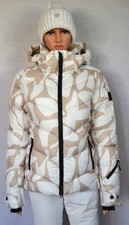 BOGNER SAELLY F+I DAMEN SKIJACKE JACKE WEIß-BEIGE SKI WOMEN UVP 650€ Gr 36 S NEU