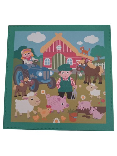 Steckpuzzle bauernhof tiere - bauernhof,