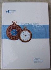 Antiquorum - The Sandberg Watch Collection - March 31-April 1. 2001 - 499 Seiten