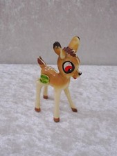 sSLWmg - Disney Design Figur Bambi Reh - Kunststoff - Vintage - 9 cm