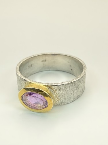 925 silber ring amethyst - 925, |