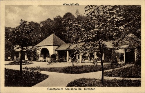 Kreischa bei dresden - ak,
