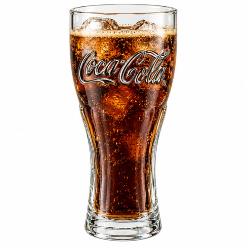 Coca cola kontur glas - coca,