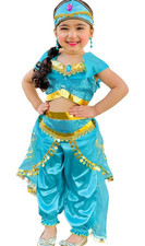 AntDiseno Prinzessin Jasmin Kostüm für Mädchen Isabella Encanto Kleid‼️OHNE OVP