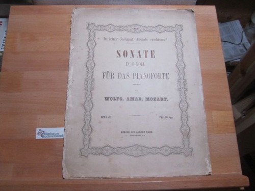 Sonate moll für - für, das