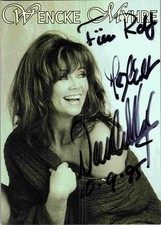 Original Autogramm Wencke