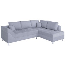 Ecksofa - grey - Federkern -