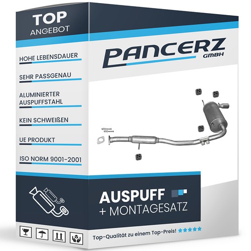 Auspuffanlage für mazda 5 - auspuffanlage, mx-5