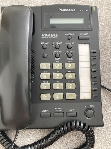 Panasonic t7665 t7665e b - panasonic, t7665e-b