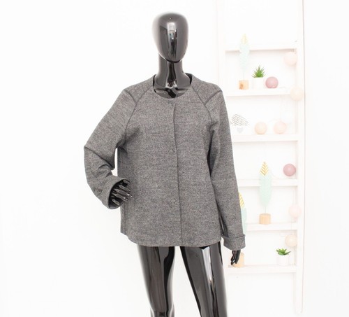 Oska wolljacke grau meliert - oska,