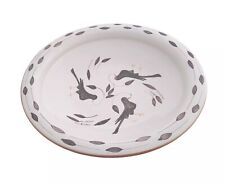 Keramikteller 40cm Kunsthandwerk Asciano Toskana Vogelmotiv