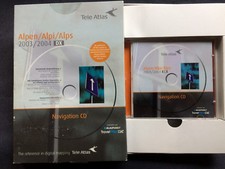 Alpen Alpi Alps 2003/2004 Navigation CD Blaupunkt Travel Pilot DX Tele Atlas