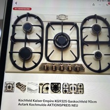 Gaskochfeld 90cm Kaiser Empire