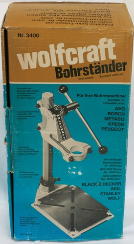 Wolfcraft bohrständer 3400 - wolfcraft,