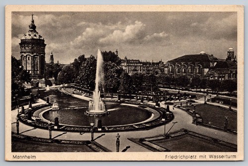 Mannheim friedrichplatz - ak,