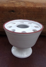 Keramik Blumen Steckvase Loch